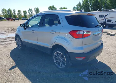 2021 Ford Ecosport Titanium z USA, uszkodzony, nr VIN MAJ6S3KL8MC445061